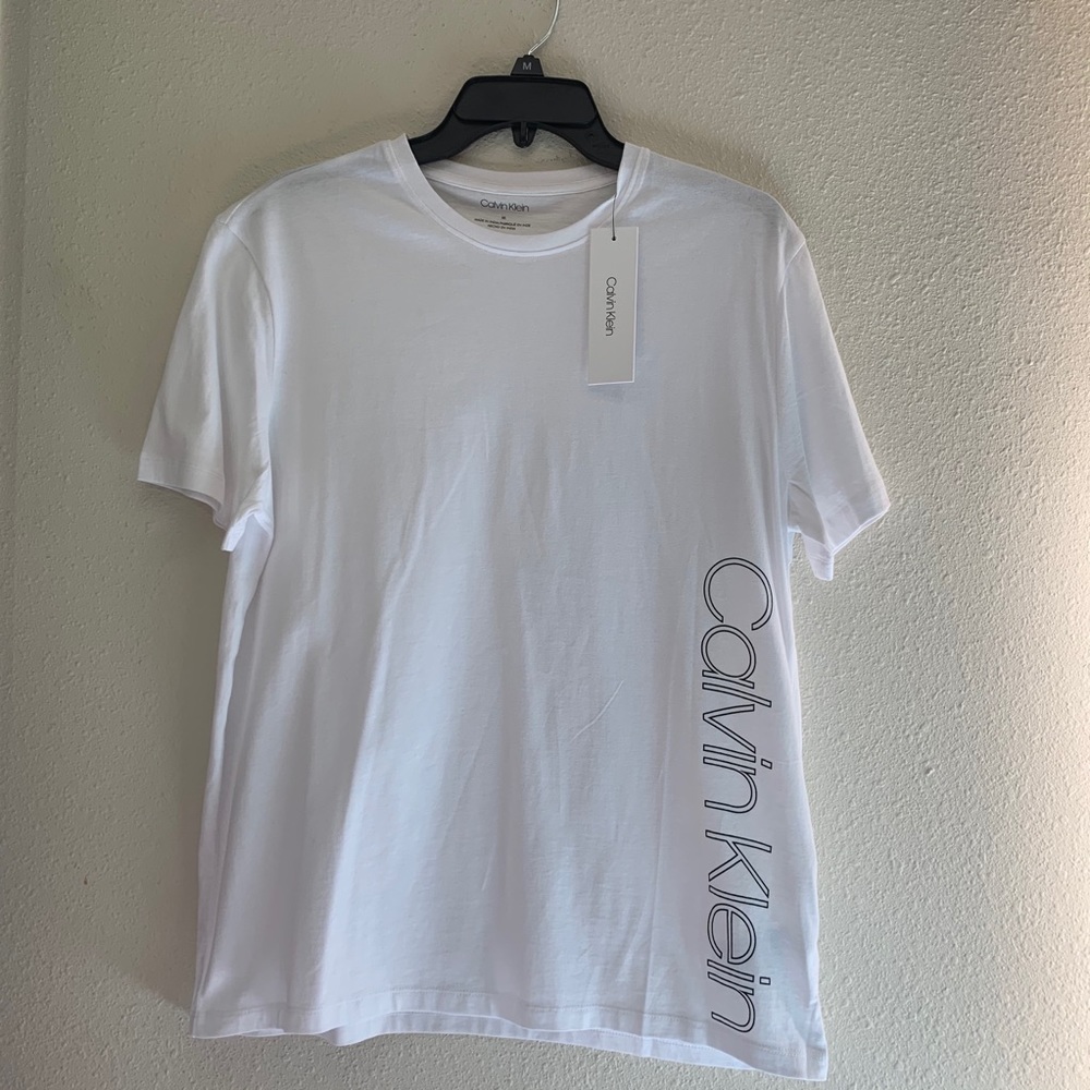 White Calvin Klein T-Shirt